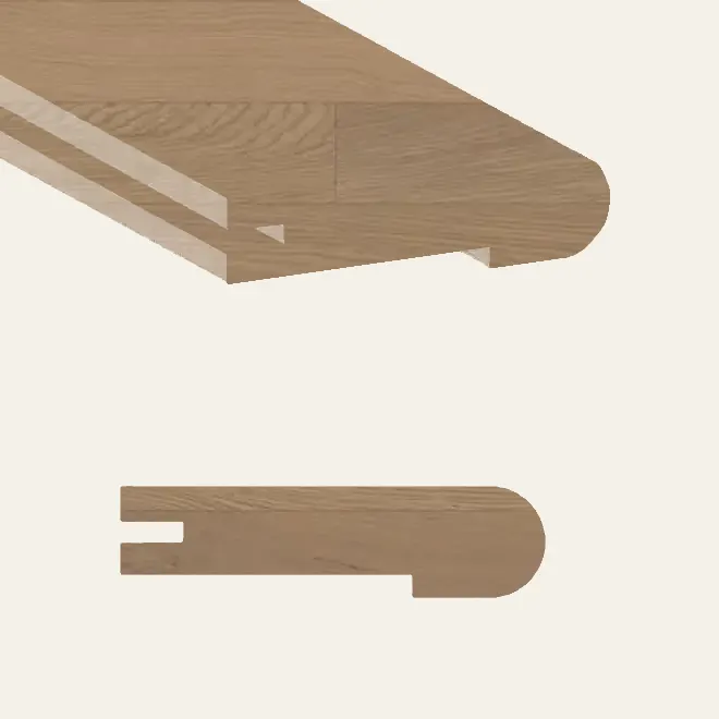 Goodfellow Engineered Hardwood Ocean Falls Waterton Flush Stair Nose 92"