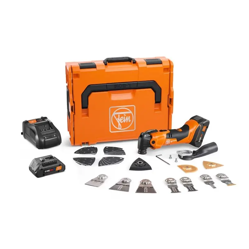 Fein - Cordless Oscillating Multi-Tool Kit Multimaster AMM500 Plus Top AS 18V