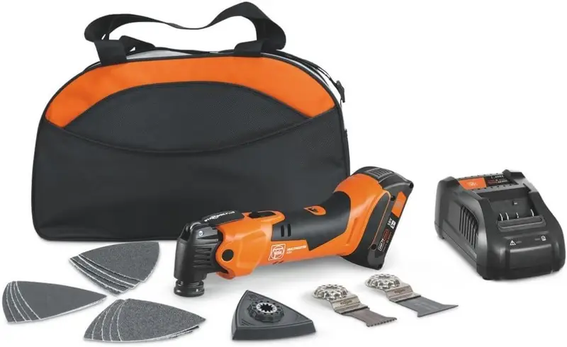 Fein - Cordless Oscillating Multi-Tool Kit Multimaster AMM500 AS with Nylon Bag