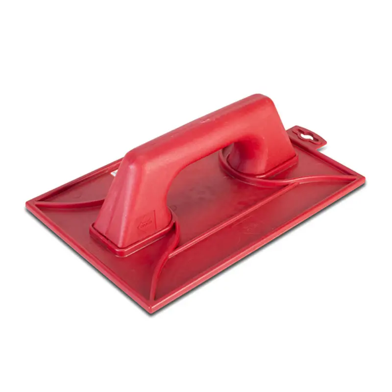 Rubi Rough Finish Rectangular Float Plastic Red 9" x 14"