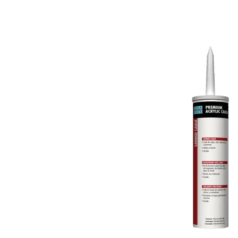 Laticrete - Premium Acrylic Caulk Sanded #44 Bright White 10.5 oz