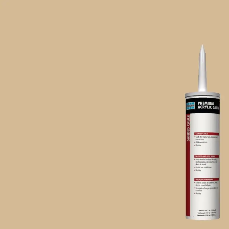 Laticrete - Premium Acrylic Caulk Sanded #52 Toasted Almond 10.5 oz