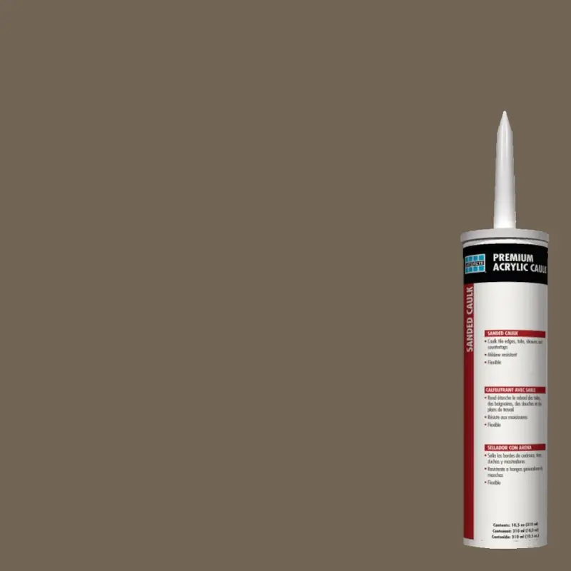 Laticrete - Premium Acrylic Caulk Sanded #66 Chestnut Brown 10.5 oz