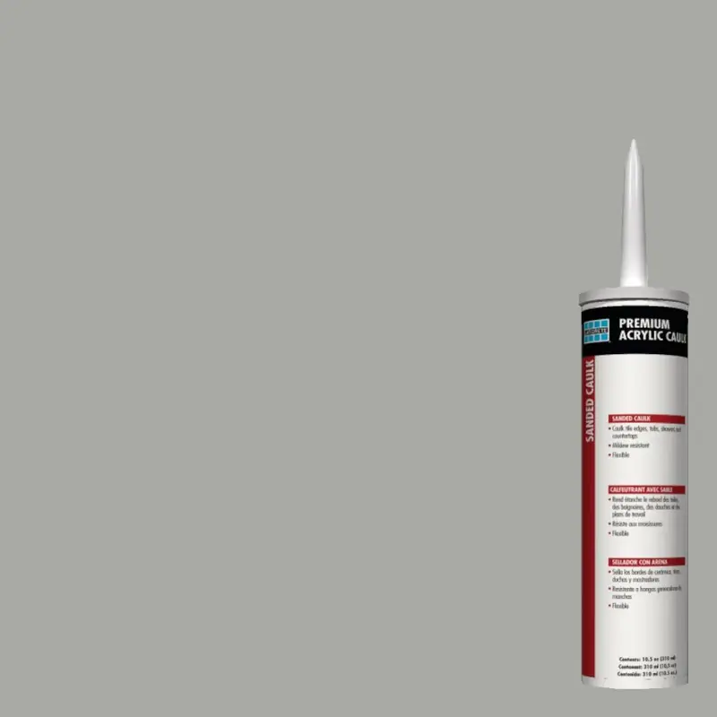 Laticrete - Premium Acrylic Caulk Sanded #78 Sterling Silver 10.5 oz