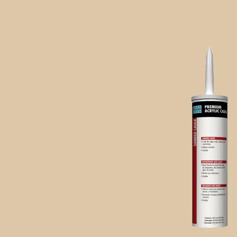 Laticrete - Premium Acrylic Caulk Sanded #81 Butter Cream 10.5 oz
