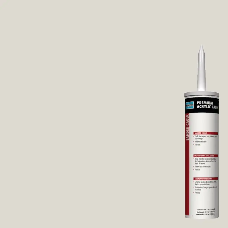 Laticrete - Premium Acrylic Caulk Sanded #90 Light Pewter 10.5 oz