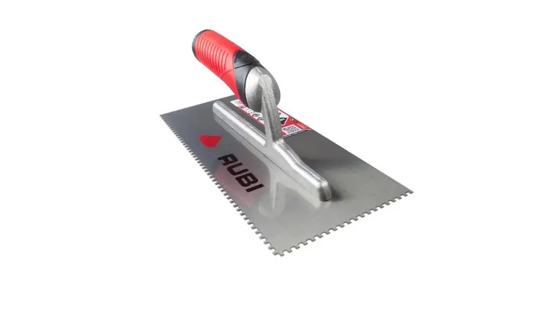 Rubi - Square Notched Trowel RubiFlex 11" Steel 1/8" x 1/8"