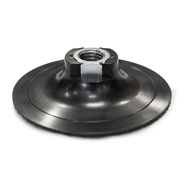Sigma Pad Diamond, 5/8-11 UNC Spindle Thread for Grinding Wheel with Velcro - Diameter 100 mm