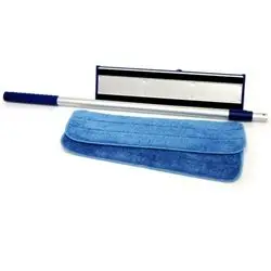 Flexi-Felt - Flexi-Felt - Silver Clean Pro Microfiber Mop & Pads Kit 16 1/2" (Pack of 2)