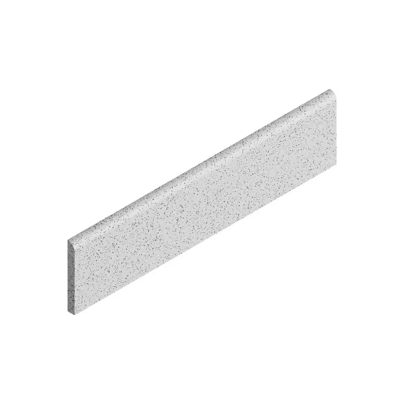 Centura Floor Tiles Dotti Matte Light Grey Plinth 3" x 12" (Pack of 30)