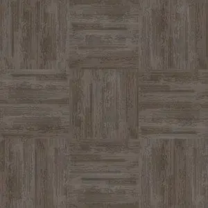 Next Floor Carpet Tile Element Mocha 20" x 40"