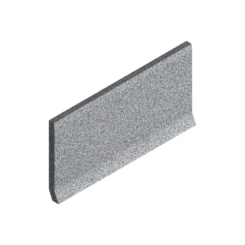 Centura Floor Tiles Dotti Matte Dark Grey Covebase Sit-On 4" x 8" (Pack of 18)