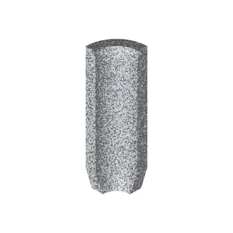 Centura Floor Tiles Dotti Matte Dark Grey Covebase Inside Corner Sit-on 1" x 4" (Pack of 20)