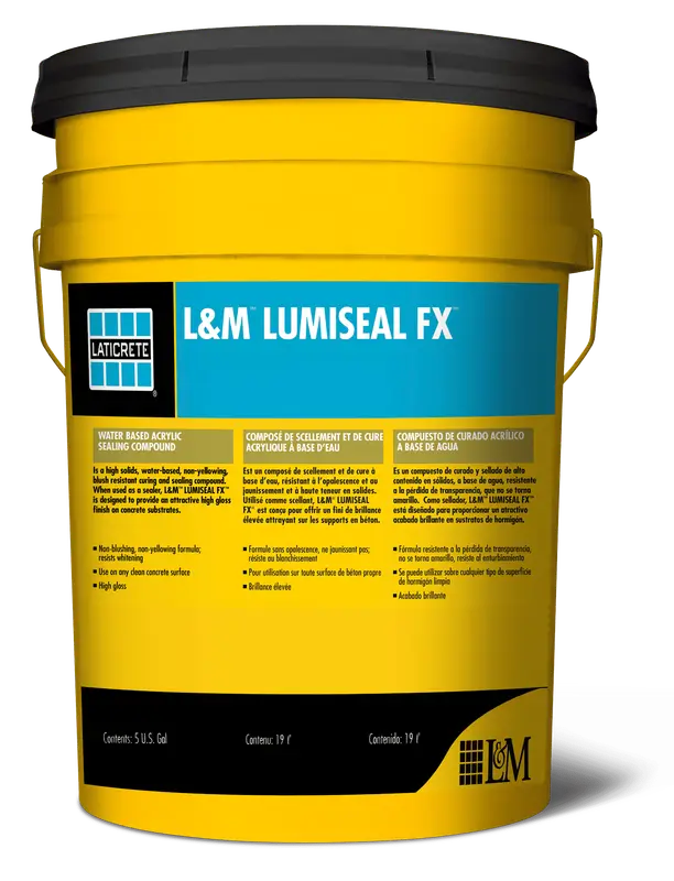 Laticrete - L&M Lumiseal FX Concrete Sealer 19 L