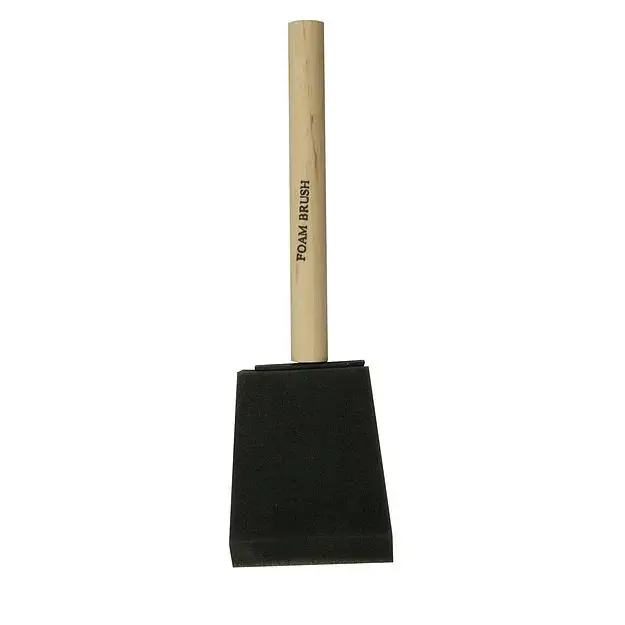 Richard - Foam brush with Wood Handle - 1"