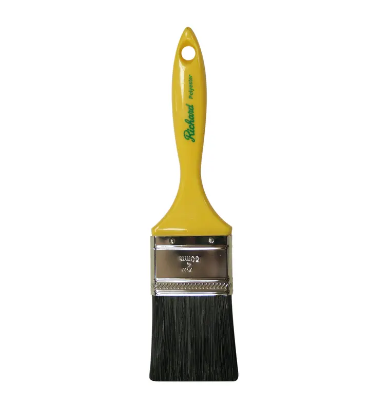 Richard - General Use Paint Brush 2" With Yellow Plastic Handle (polyester)