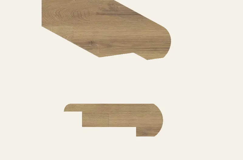 Beaulieu Laminate Flooring HydraPlanks Atomique Xtra Osmium Xtra MDF Stair Nose 94"