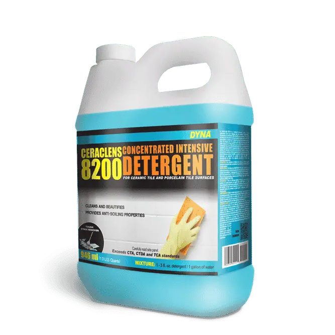 Dyna - Concentrated Intensive Detergent Ceraclens 8200 for Ceramic & Porcelain Tile Surfaces 3.78 L