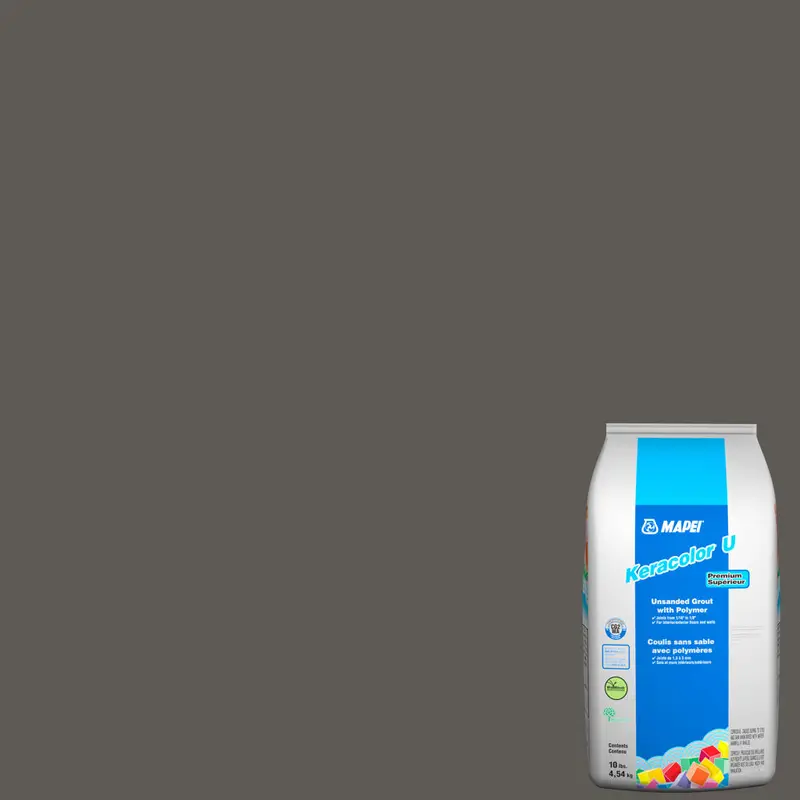 Mapei - Keracolor U Unsanded Grout with Polymer #5047 Charcoal 10 lb