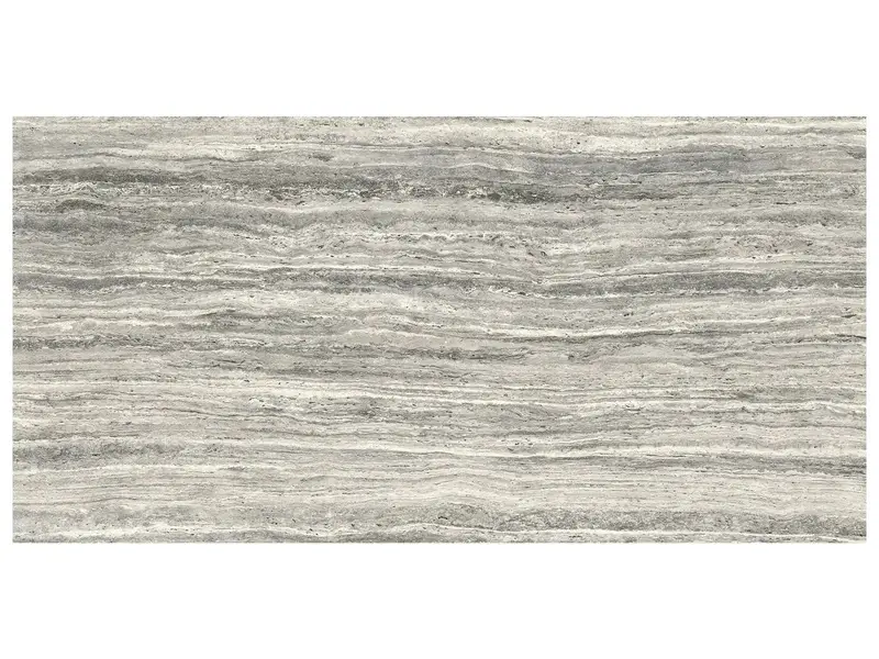 Anatolia Floor Tiles Majesto Travertino Titanium Organic Matte 36" x 72"