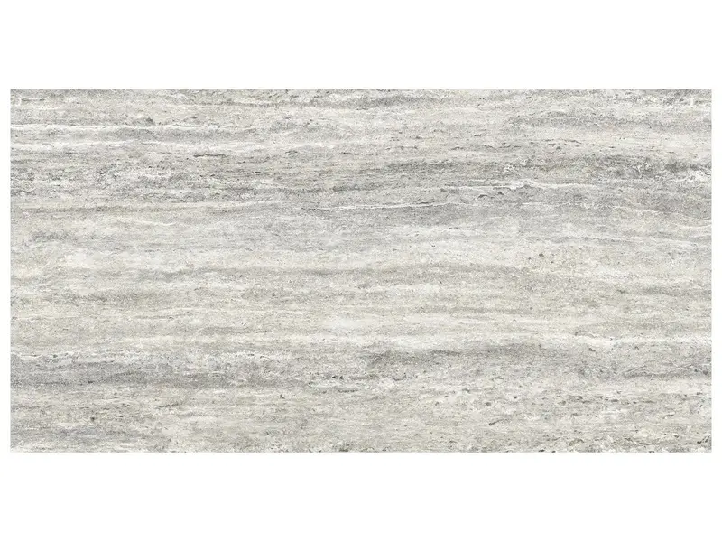 Anatolia Floor Tiles Majesto Travertino Titanium Grained 24" x 48"