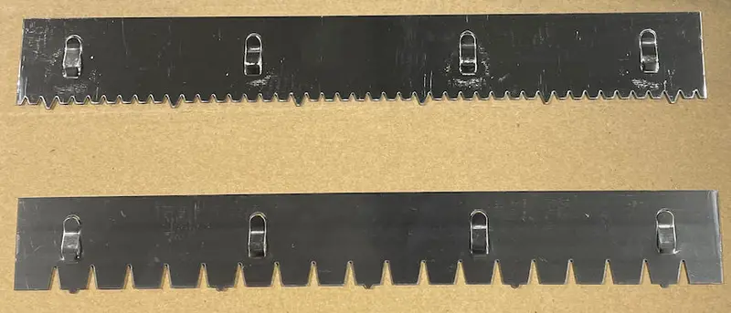 AcoustiTECH - V-Notched Trowel Combo Pack Gizmos (Pack of 2)