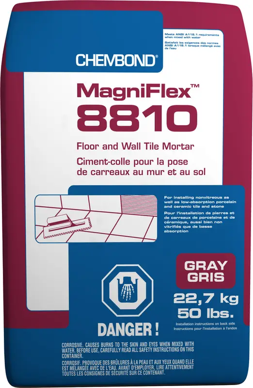 Chembond - Magniflex 8810 Floor & Wall Tile Mortar - 50 lb