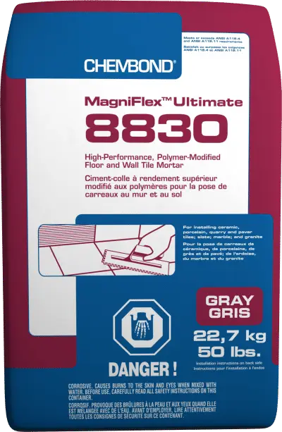 Chembond - Magniflex Ultimate 8830 Floor & Wall Tile Mortar - 50 lb