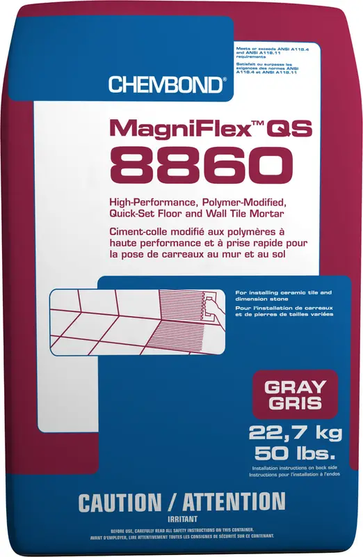 Chembond - Magniflex QS 8860 Floor & Wall Tile Mortar - 50 lb