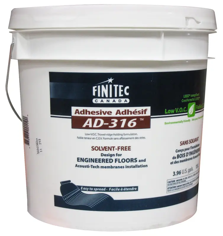 AcoustiTECH - AD-316 Engineered Wood Adhesive 15 L