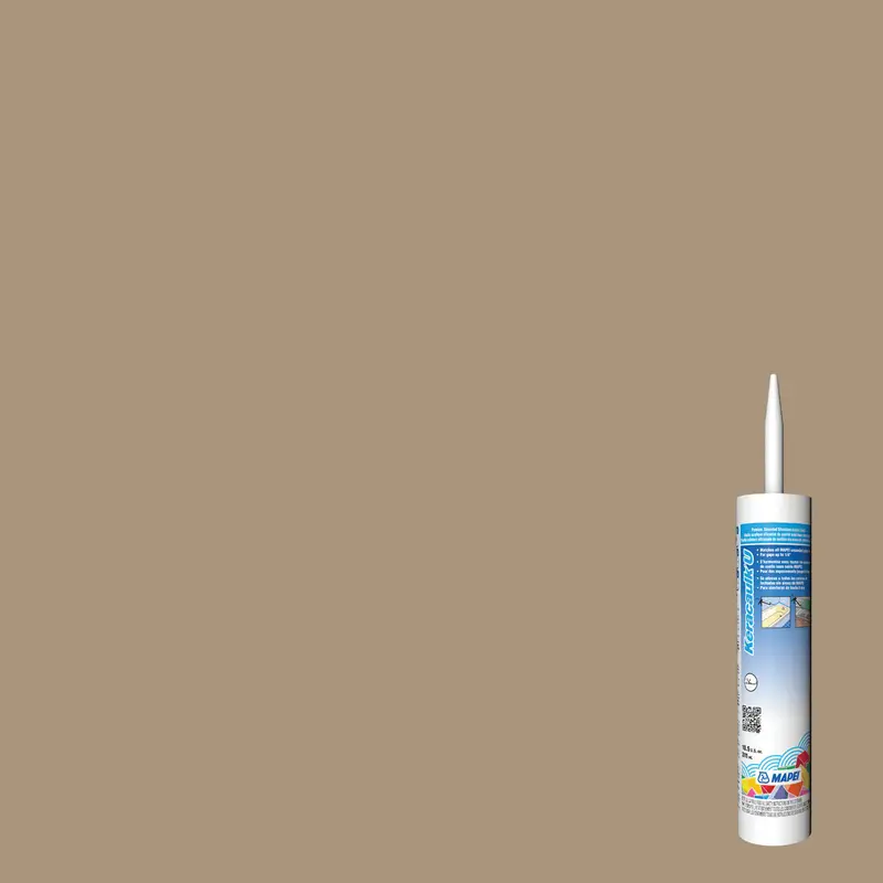 Mapei - Keracaulk U Unsanded Siliconized Acrylic Caulk #5005 Chamois 311 mL