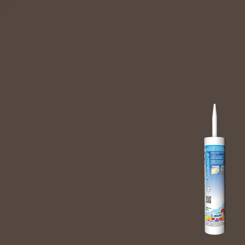 Mapei - Keracaulk U Unsanded Siliconized Acrylic Caulk #5007 Chocolate 311 mL