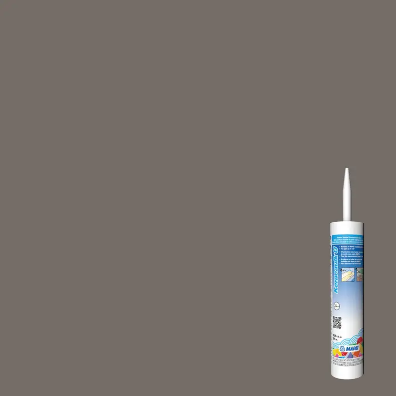 Mapei - Keracaulk U Unsanded Siliconized Acrylic Caulk #5009 Gray 311 mL