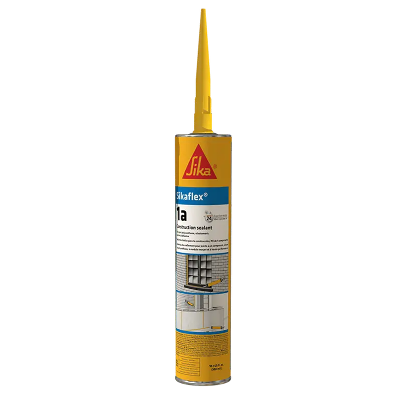 Sika - Sikaflex-1a One-component Sealant Cartbridge Aluminum Grey 300 ml (Pack of 24)