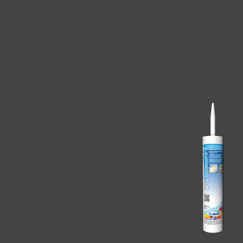 Mapei - Keracaulk U Unsanded Siliconized Acrylic Caulk #5010 Black 311 mL