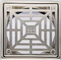Laticrete - Hydro Ban Brushed Stainless Drain Grate 4" x 4"