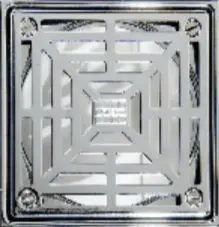 Laticrete - Hydro Ban Polished Stainless Drain Grate 4" x 4"