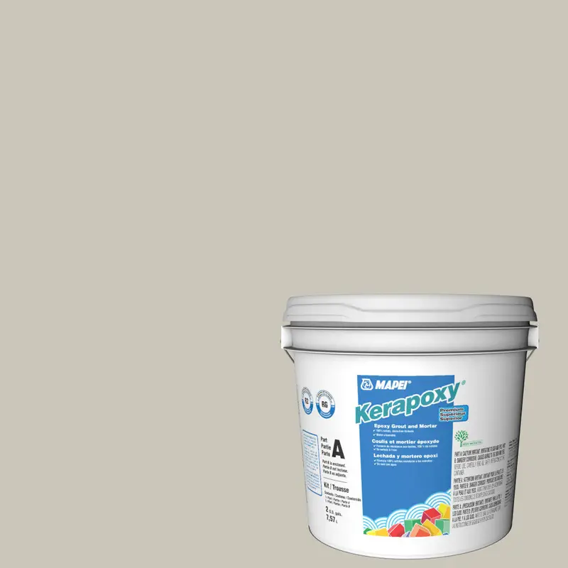 Mapei Kerapoxy CQ Premium Epoxy Grout with Color-Coated Quartz - #01 Alabaster - 7.57 L