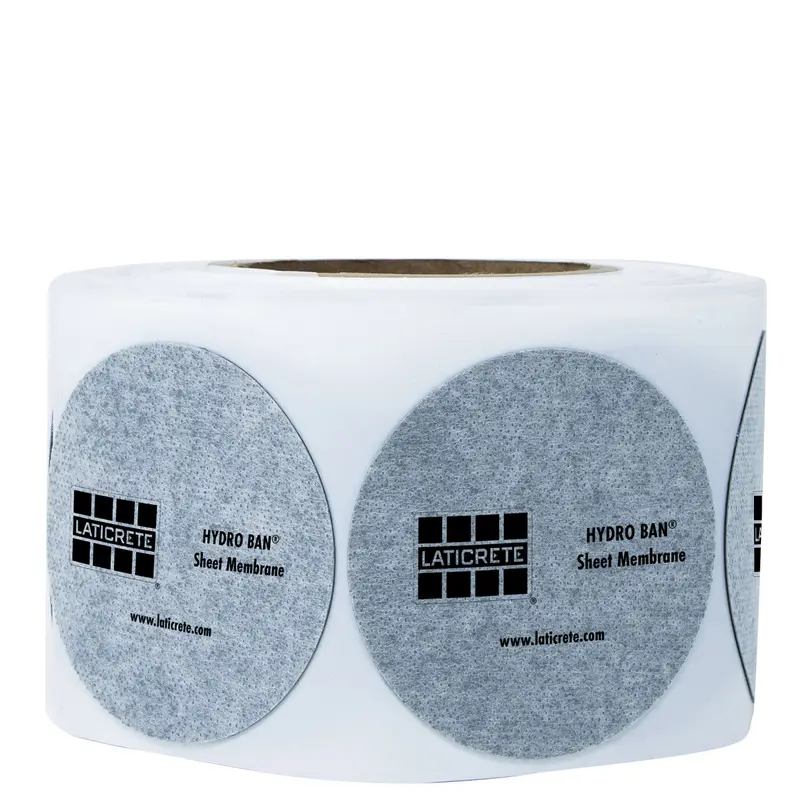 Laticrete - Hydro Ban Peel & Stick Nail Circles 3" (Roll of 200)