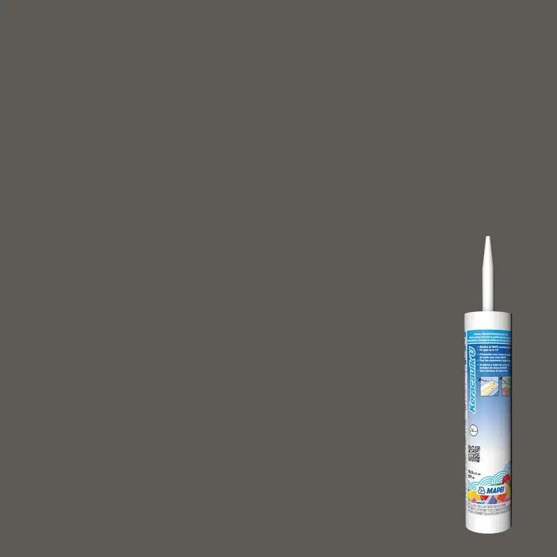 Mapei - Keracaulk U Unsanded Siliconized Acrylic Caulk #5047 Charcoal 311 mL