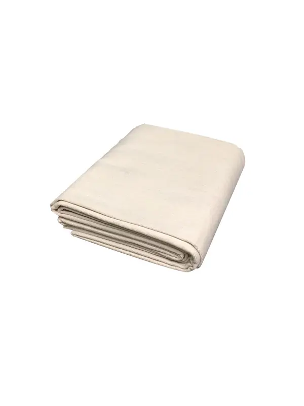 Richard - Paint Drop Cloth 4'x12' Canvas 8oz With Seam All Around