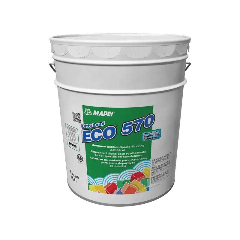 Mapei - Ultrabond ECO 570 Premium Urethane Rubber-Sports-Flooring Adhesive 18.9 L