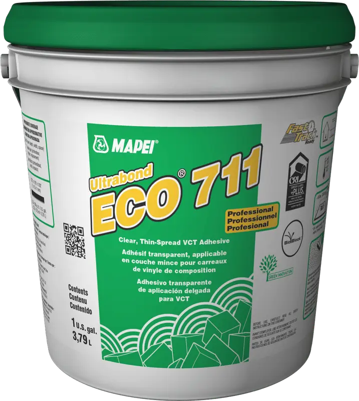Mapei - Ultrabond ECO 711 Premium Clear Thin-Spread VCT Adhesive 3.79 L