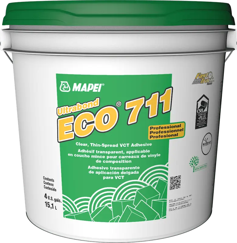 Mapei - Ultrabond ECO 711 Premium Clear Thin-Spread VCT Adhesive 15.1 L