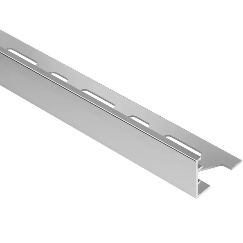 Schluter - SCHIENE Floor Tile Edge Trim Aluminum 11/16" (17.5 mm) x 8' 2-1/2"