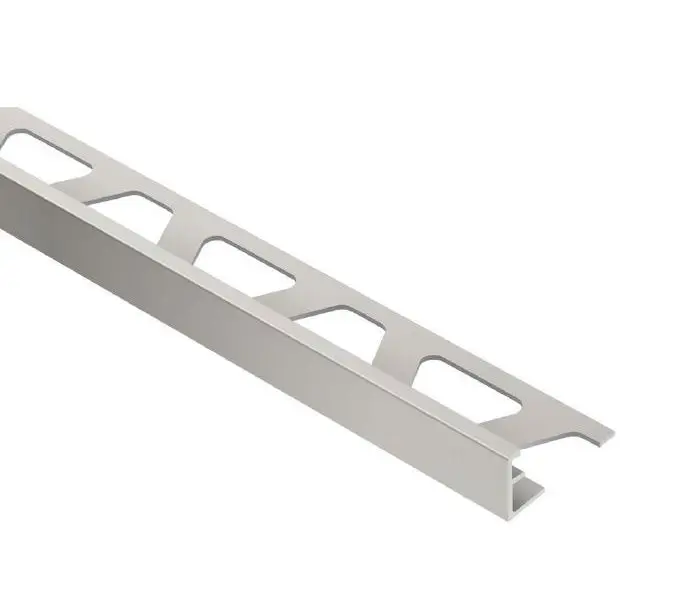 Schluter - SCHIENE Floor Edge Trim Aluminum Nickel mat 5/16" (8 mm) x 10'