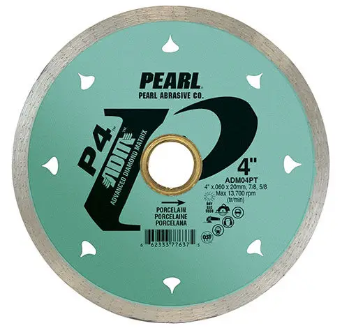 Pearl Abrasive - P4 Reactor Porcelain Blades 4.5" x 0.060 x 7/8", 5/8" - 20mm