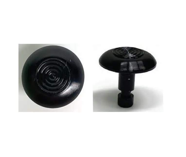 Surewerx - Advantage One Individual Domes Concentric Rings Aluminum Black 7/8"