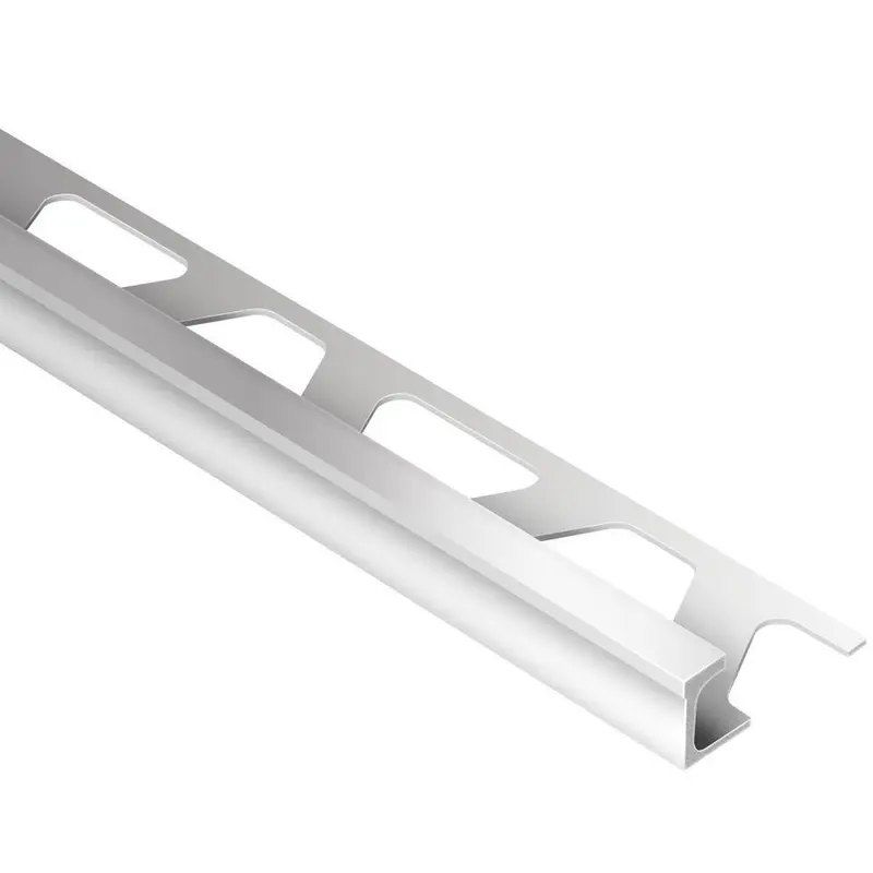 Schluter - DECO Decorative Edge-protection Profile Wide Reveal - Aluminum Anodized Matte 1/2" (12.5 mm) x 8' 2-1/2"