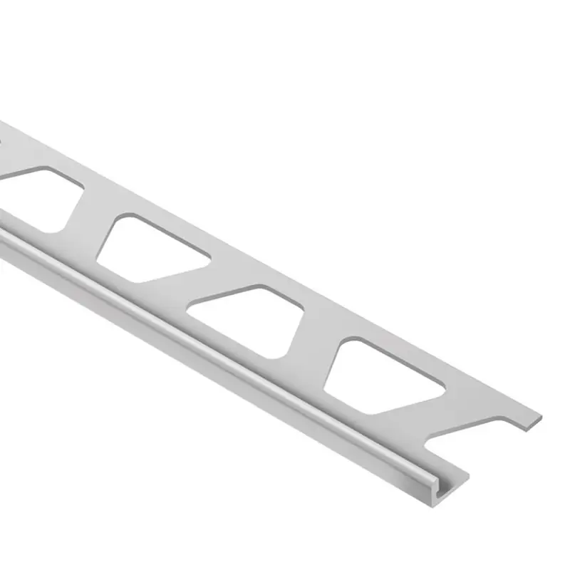 Schluter - SCHIENE Floor/Wall Edge Trim Anodized Aluminum Matte 3/16" (4.5 mm) x 8' 2-1/2"